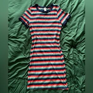 Mini striped redorange and